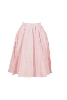 Prada | Prada Pleated Midi Skirt