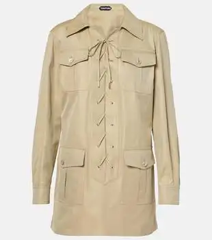 Tom Ford | Safari cotton and silk T-shirt