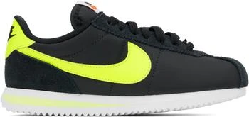 Black & Yellow Cortez Sneakers