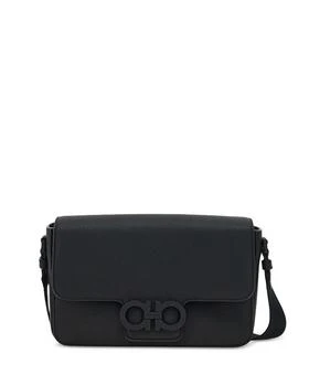 Salvatore Ferragamo | Double Gancini Leather Shoulder Bag