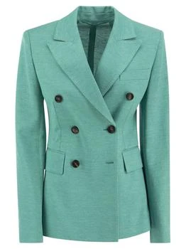 Max Mara | Max Mara Double-Breasted Buttoned Blazer