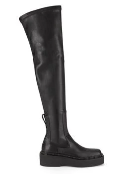 Valentino | 45MM Studded Over-The-Knee Boots