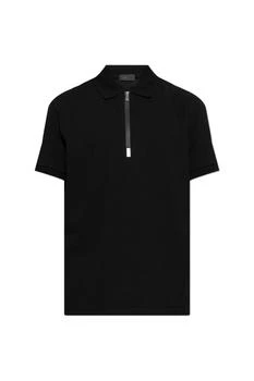 Moncler | Moncler Logo Patch Short-Sleeved Polo Shirt