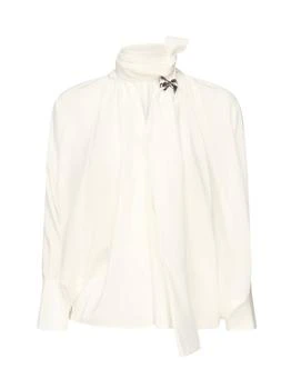 Max Mara | Max Mara Leonida Bow Plaque Shirt