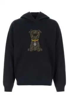 Fendi | Fendi Dog Ito FF Jacquard Hoodie