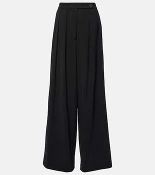 Dries Van Noten | Pleated wool-blend pants
