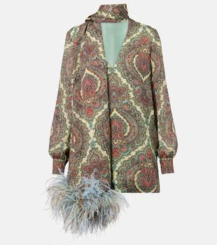 Valentino | Voyage Imaginaire silk georgette blouse