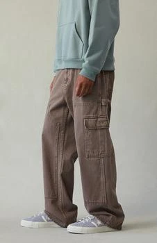 Dylan Baggy Jeans Cargo Carpenter Washed Brown