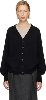 MAISON MARGIELA | Navy Cashmere Cardigan