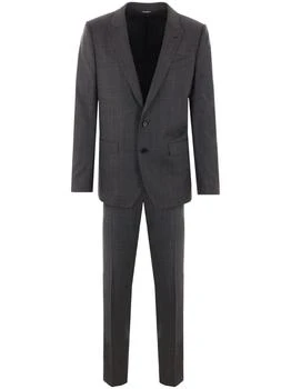 Dolce
Gabbana | Dolce
Gabbana Single-Breasted Pressed Crease Tailored Suit
