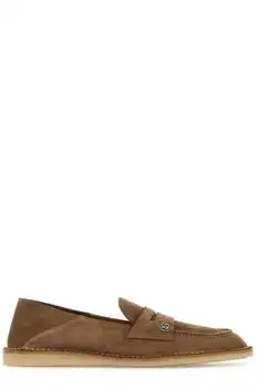 Dolce & Gabbana | Dolce & Gabbana Logo Plaque Loafers