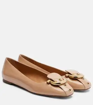Salvatore Ferragamo | Oxide patent leather ballet flats