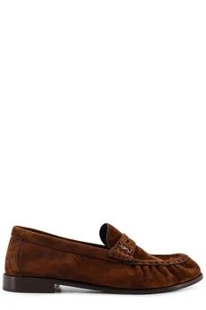 Yves Saint Laurent | Saint Laurent Le Loafer Logo Plaque Loafers