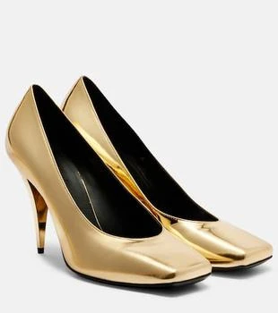 Givenchy | Sliced Square 95 patent leather pumps