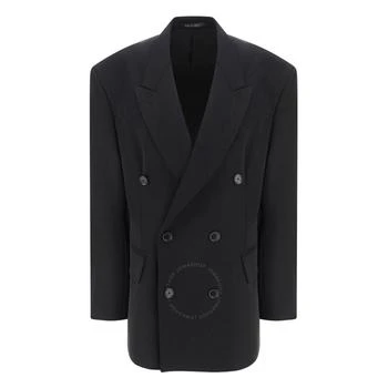 Balenciaga | Double-Breasted Cinched Wool Blazer