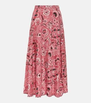 ETRO | Paisley cotton and silk maxi skirt