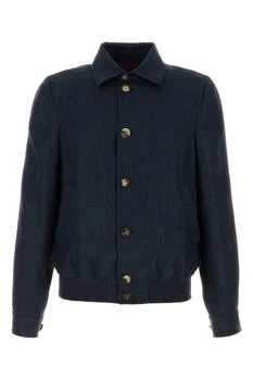 Brunello Cucinelli | Brunello Cucinelli Long-Sleeved Buttoned Jacket