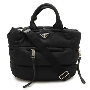 Prada | Tessuto Leather Shoulder Bag Tote Bag (Pre-Owned)