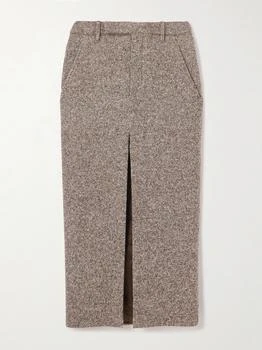 Brunello Cucinelli | 羊绒混纺中长半身裙  - IT38