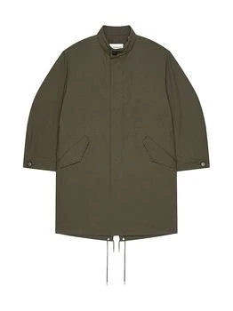 Givenchy | Parka in Cotton with Stamp Print