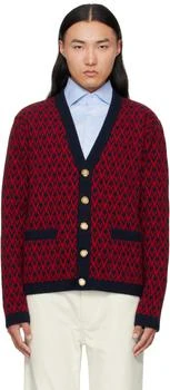 Valentino | Red
Navy Wool
Toute La V
Cardigan