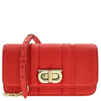 Salvatore Ferragamo | Twist Lock Gancini Shoulder Bag