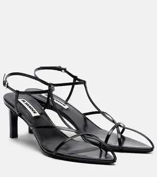 Jil Sander | Cage leather sandals