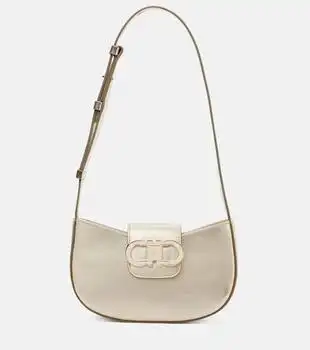 Salvatore Ferragamo | Gabry Mini metallic leather shoulder bag