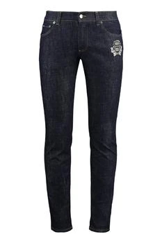 Dolce & Gabbana | Dolce & Gabbana Heraldic Patch Skinny Jeans