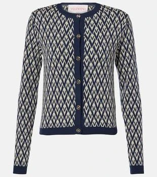 Valentino | Toute La V virgin wool cardigan