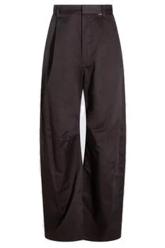 MM6 | MM6 Maison Margiela Wide-Leg Logo Patch Trousers