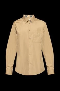 Burberry | Burberry Logo Embroidered Long Sleeved Shirt