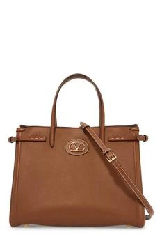 Valentino | Valentino VLogo Plaque Medium Top Handle Bag