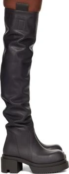 Rick Owens | Gray Concordians Wader Bodun Tall Boots