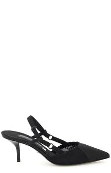 Dolce & Gabbana | Dolce & Gabbana Corset-Style Slingback Pumps