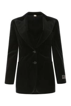 Gucci | Gucci V-Neck Velvet Blazer