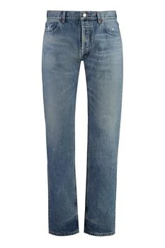 Yves Saint Laurent | Saint Laurent Low-Rise Straight Leg Jeans