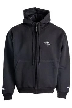 Balenciaga | Balenciaga 3b Sports Icon Zip-Up Hoodie