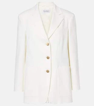 Max Mara | Single-breasted cotton drill jacket
