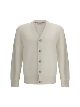 Brunello Cucinelli | Brunello Cucinelli V-Neck Knitted Cardigan