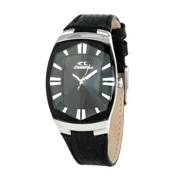 Chronotech Leather Dress Watch