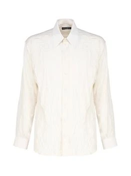 Dolce & Gabbana | Dolce & Gabbana Oversize Stretch Satin Charmeuse Shirt