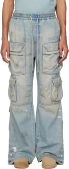 AMIRI | Blue Cargo Jeans