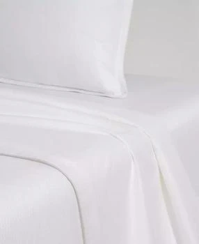 by Hugo Boss Loft 300 Thread Count Cotton Flat Sheet, Full/Queen