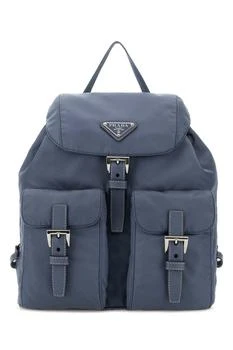 Prada | Prada Logo Plaque Small Backpack