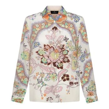 ETRO | Etro Floral-Printed Long Sleeved Shirt