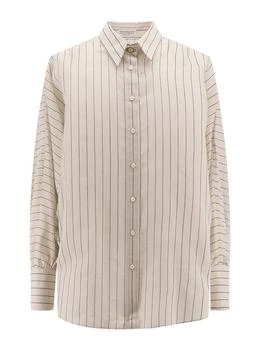 Brunello Cucinelli | Brunello Cucinelli Stripe Detailed Button-Up Shirt
