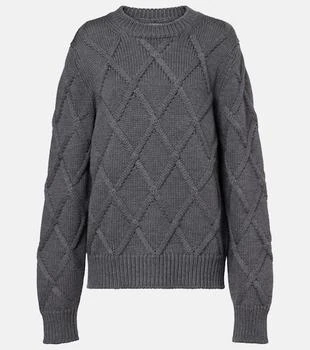Jil Sander | Cable-knit virgin wool sweater