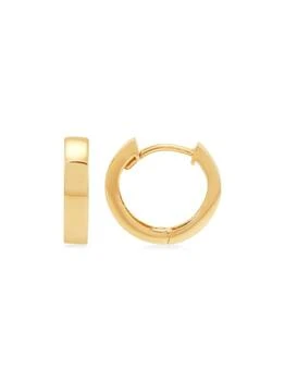 Saks Fifth Avenue | 14K Yellow Gold Round Huggie Earrings