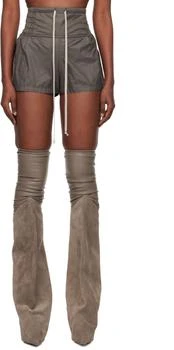 Rick Owens | Gray Concordians Boxing Shorts